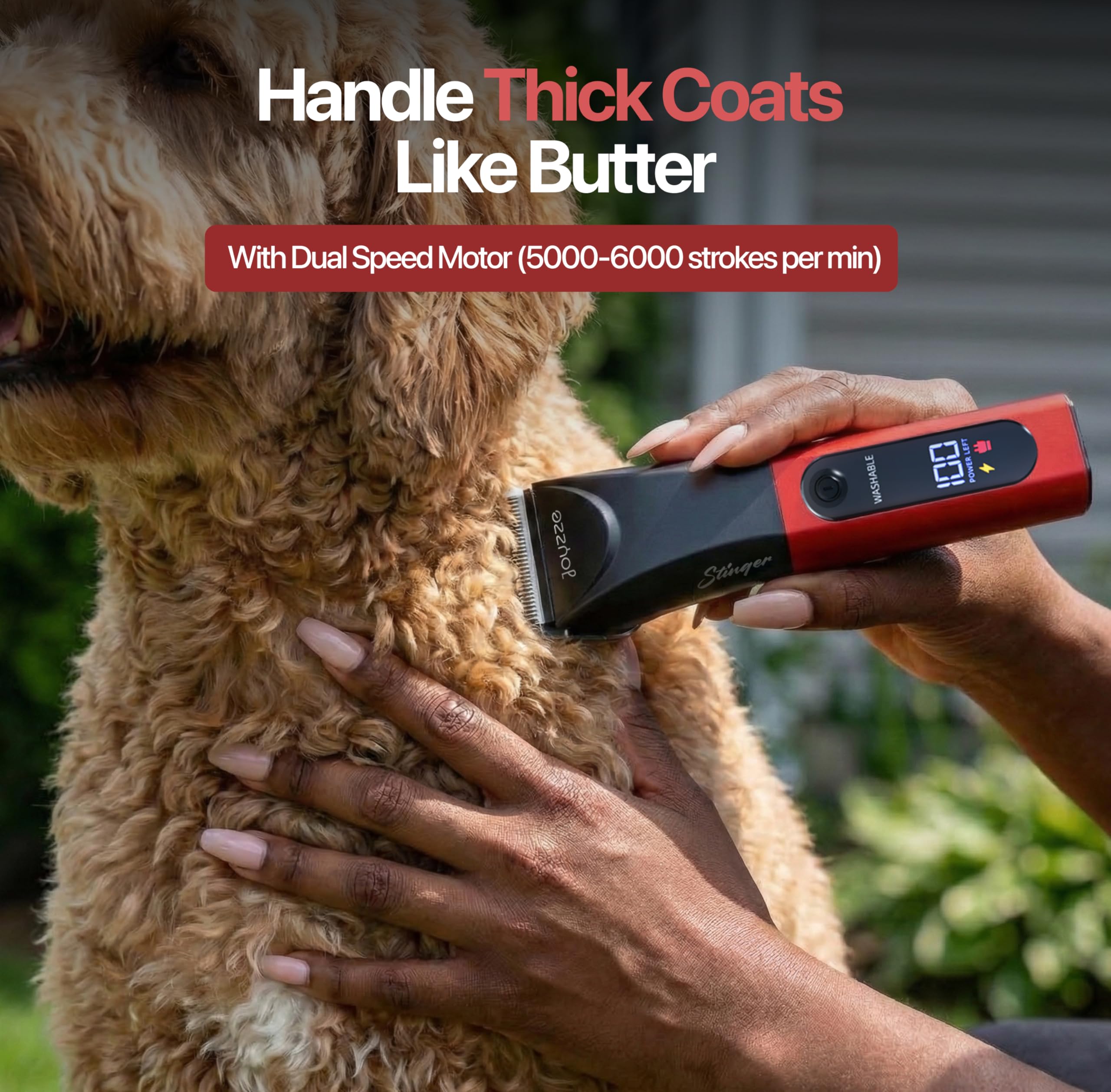 Amazon.com : JOYZZE Stinger 5-in-1 Cordless Clipper - Powerful and
