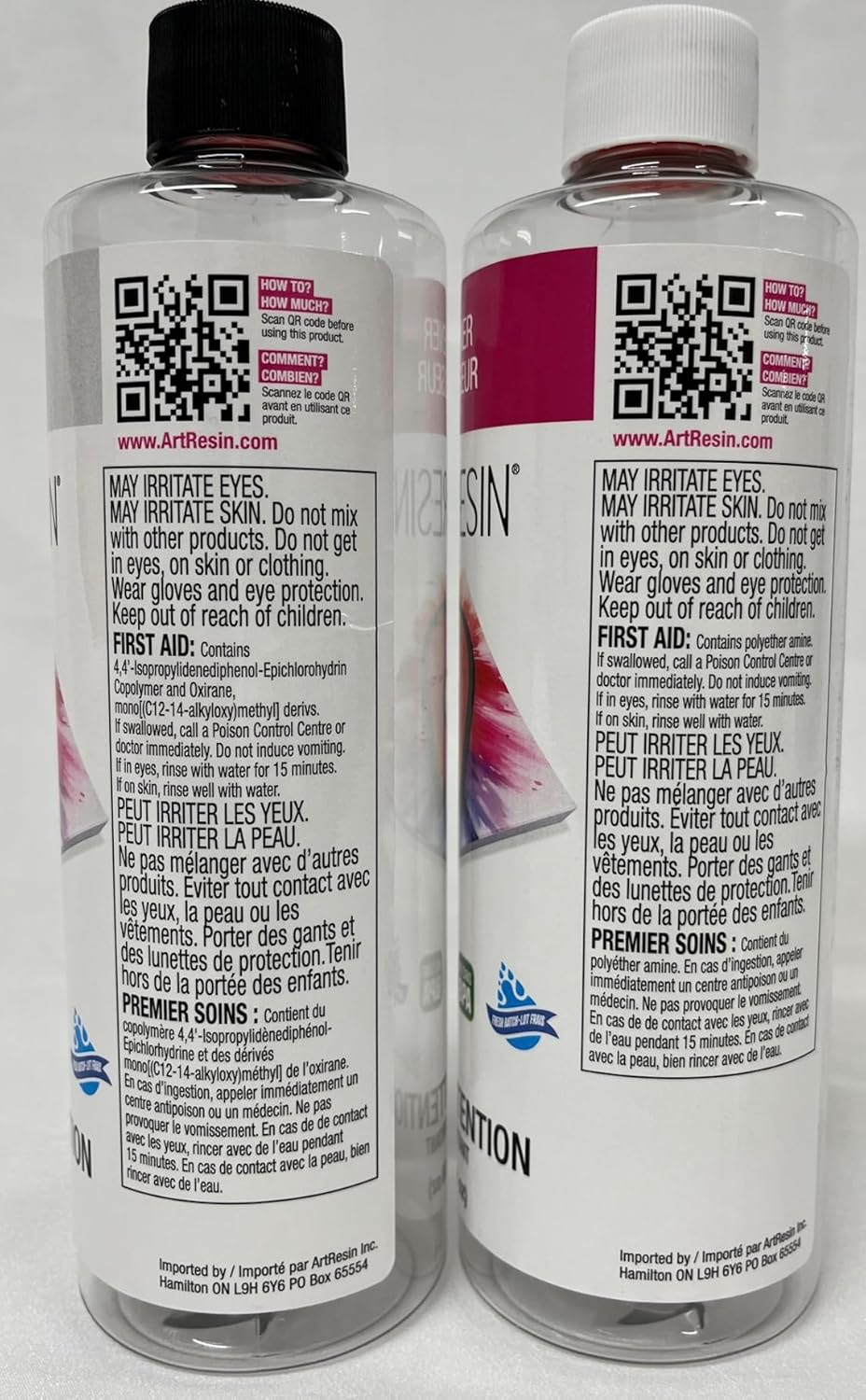 ArtResin - Epoxy Resin - Clear - Non-Toxic - 32 oz (16 oz Resin + 16 oz Hardener) (946 ml)