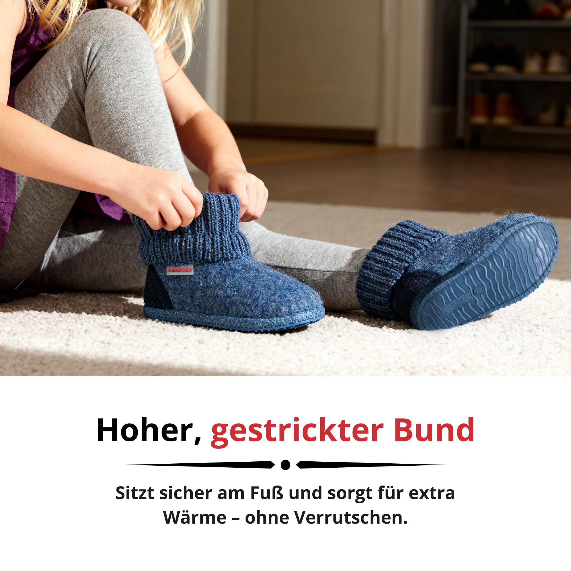 Giesswein Unisex Kramsach AdultsHohe Hausschuhe