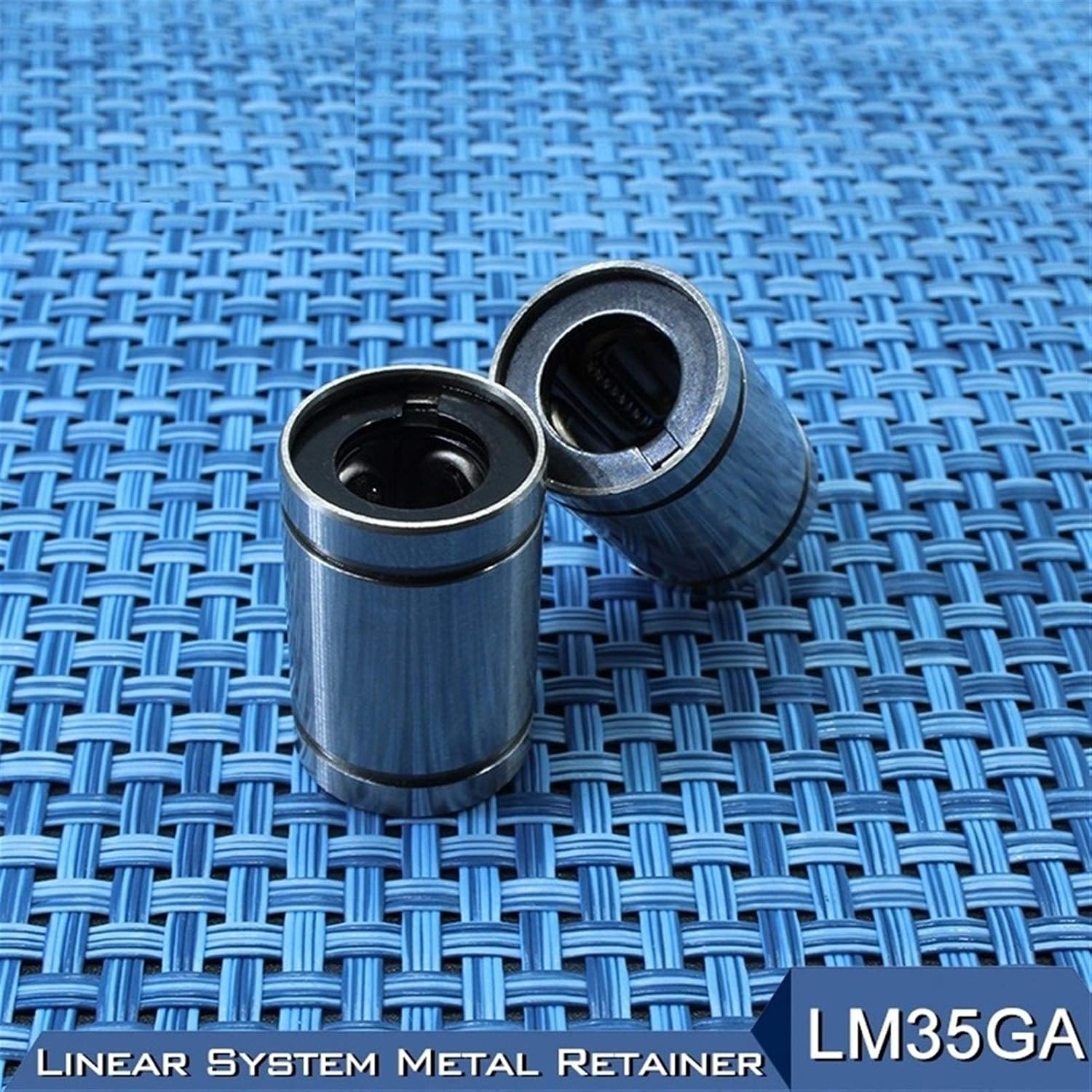 Linear Bearing 1 PC LM35GA LM35UU Ball Bearings 35x52x70mm CNC Metal Steel Retainer Bushing Shaft 35MM LM35 GA