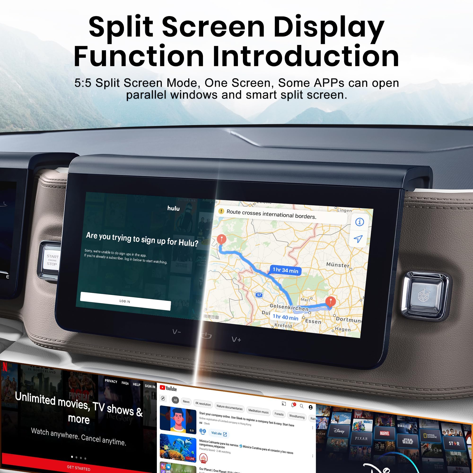 MMB CarPlay Box MAX 5.0 Android 13 Multimedia Video Ai Box, QCM 6225 8-Core 8+128 GB Online YouTube/Netflix/APP Store Supporto SIM e scheda TF, Wireless CarPlay e adattatore Android Auto