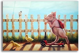 Epic Art 'Summer Stroll' by Lucia Heffernan, Acrylic Glass Wall Art, 16"x12"