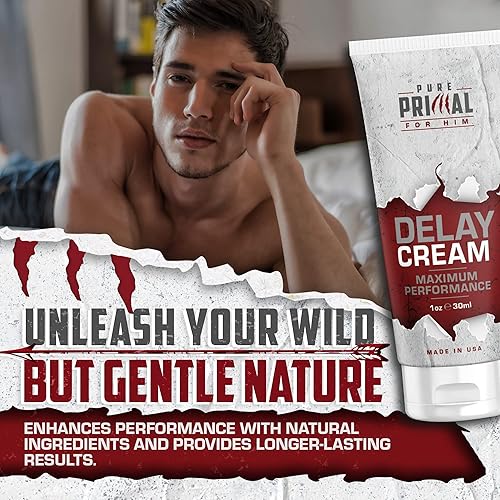 Miniatura 5 de Premium Delay Cream - Crema desensibilizadora masculina con 4% de lidocaína - Crema anestésica Climax Control para durar más tiempo en la cama para
