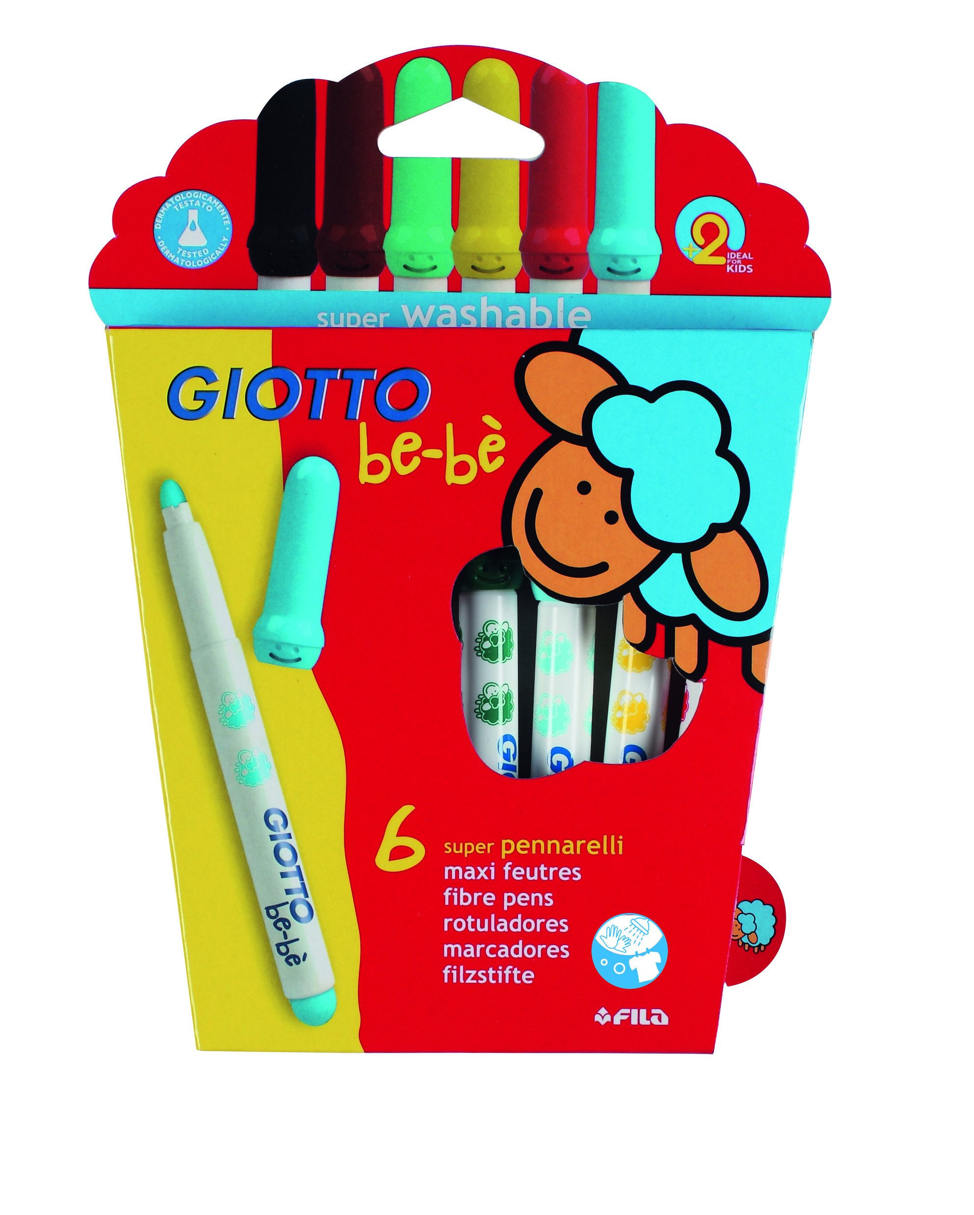 Giotto 460500 - Kit de rotuladores (6 unidades)