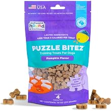 Outward Hound Nina Ottosson Puzzle Bitez Dog Treats, Pumpkin, 7.5 oz