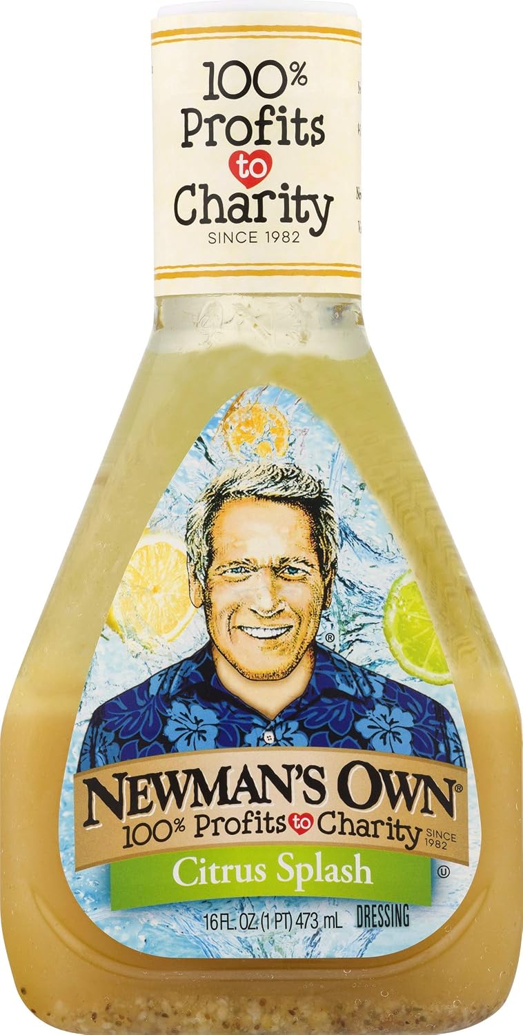 Newman's Own Citrus Splash Salad Dressing, 16-oz. (Pack of 6)
