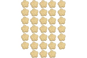 33 Pieces Small Garden Patch Embroidered Patches for Clothing Apparel Decorations
