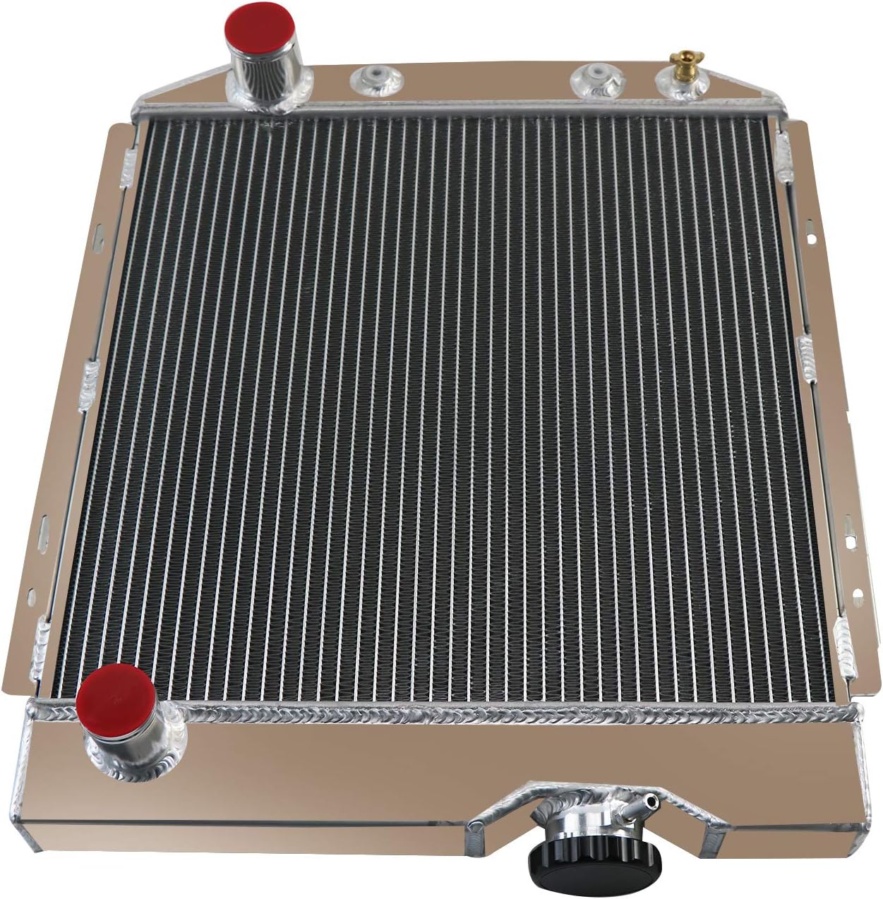 ALLOYWORKS 3 Row Aluminum Radiator For 1964-1966 Ford Mustang / 1963-1965 Falcon Comet AT/MT V8