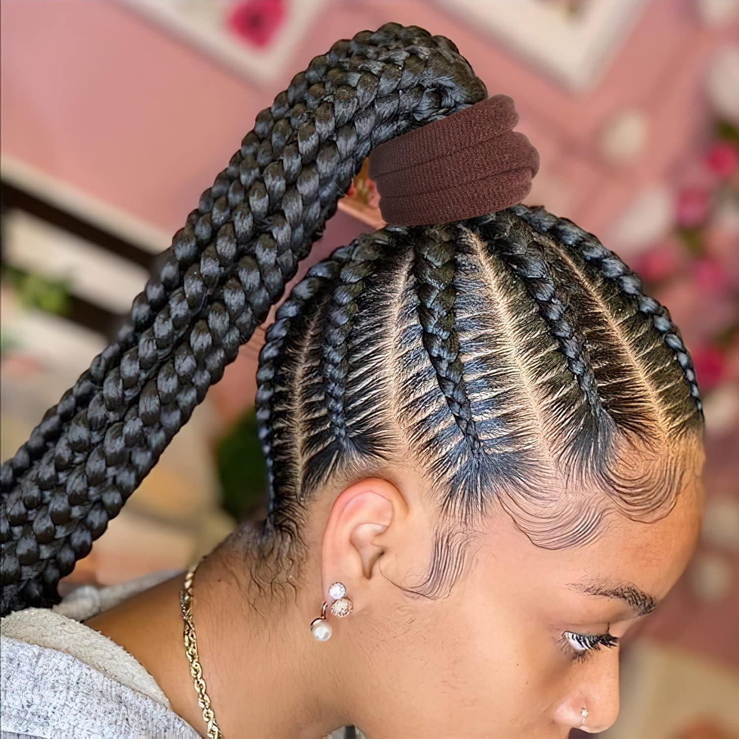 Hair Ties for Dreadlos, High-Stretchy Extra Lar Elastic