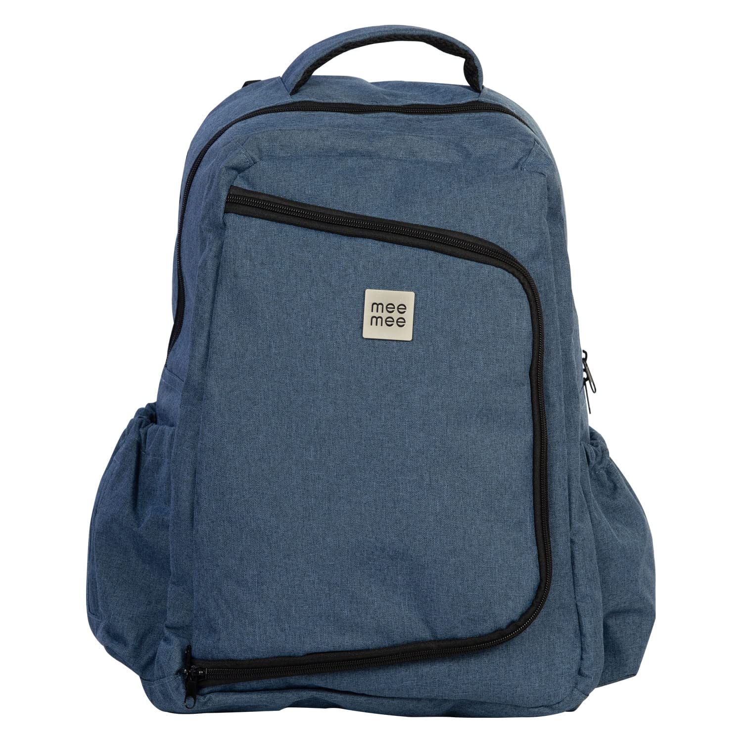Mee Mee Nursing Diapers Bag |Adjustable Strap,Water&Stain Resistant BackPack |Spacious Bag With Multi Pockets for Keeping Milk Bottle With Diaper Changing Mat |All Baby Essentials In1 Bag (Blue)-image-10