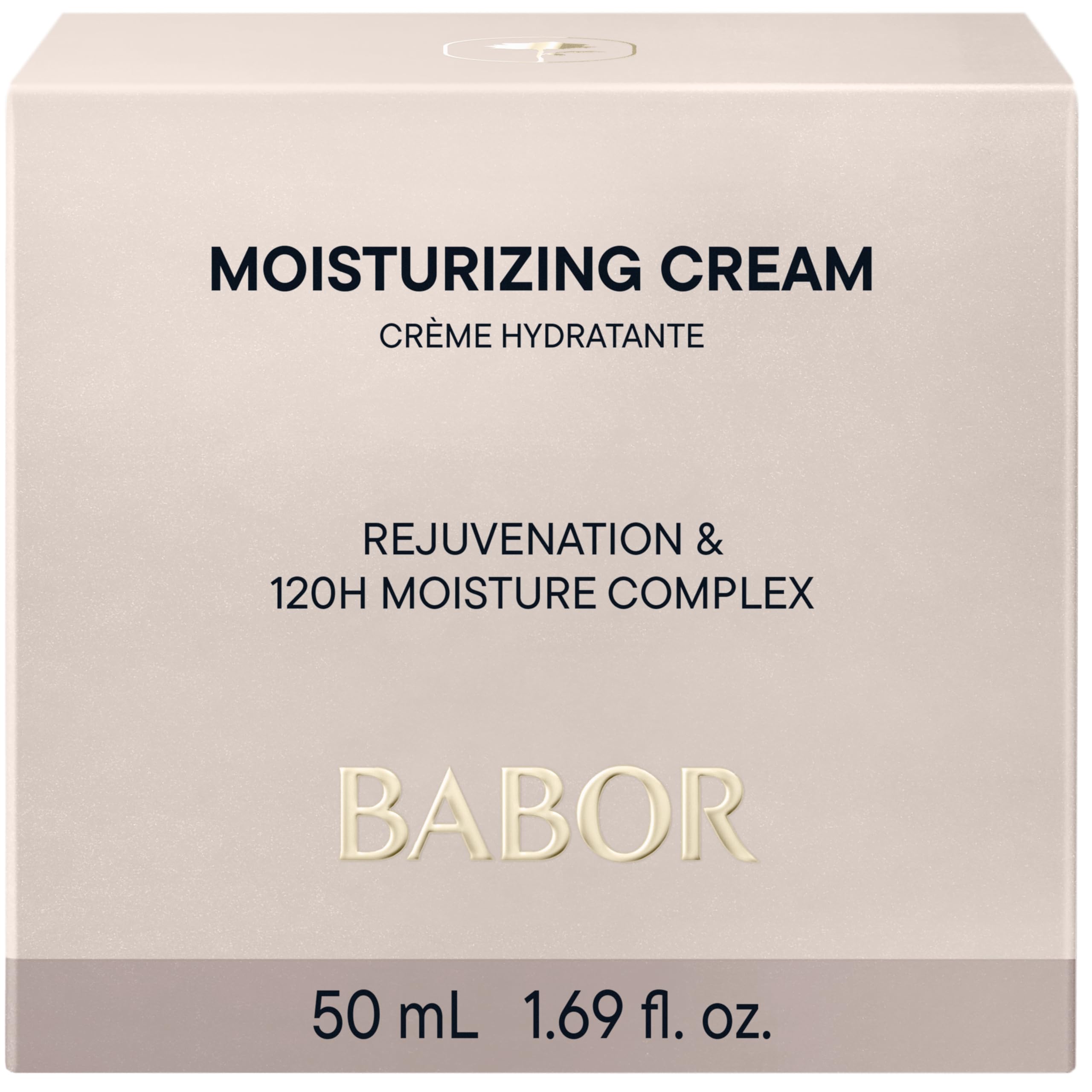 BABOR SKINOVAGE Moisturizing Cream, Crema facial para pieles secas, Hidratante intensiva con ácido hialurónico, Fórmula vegana, 50 ml