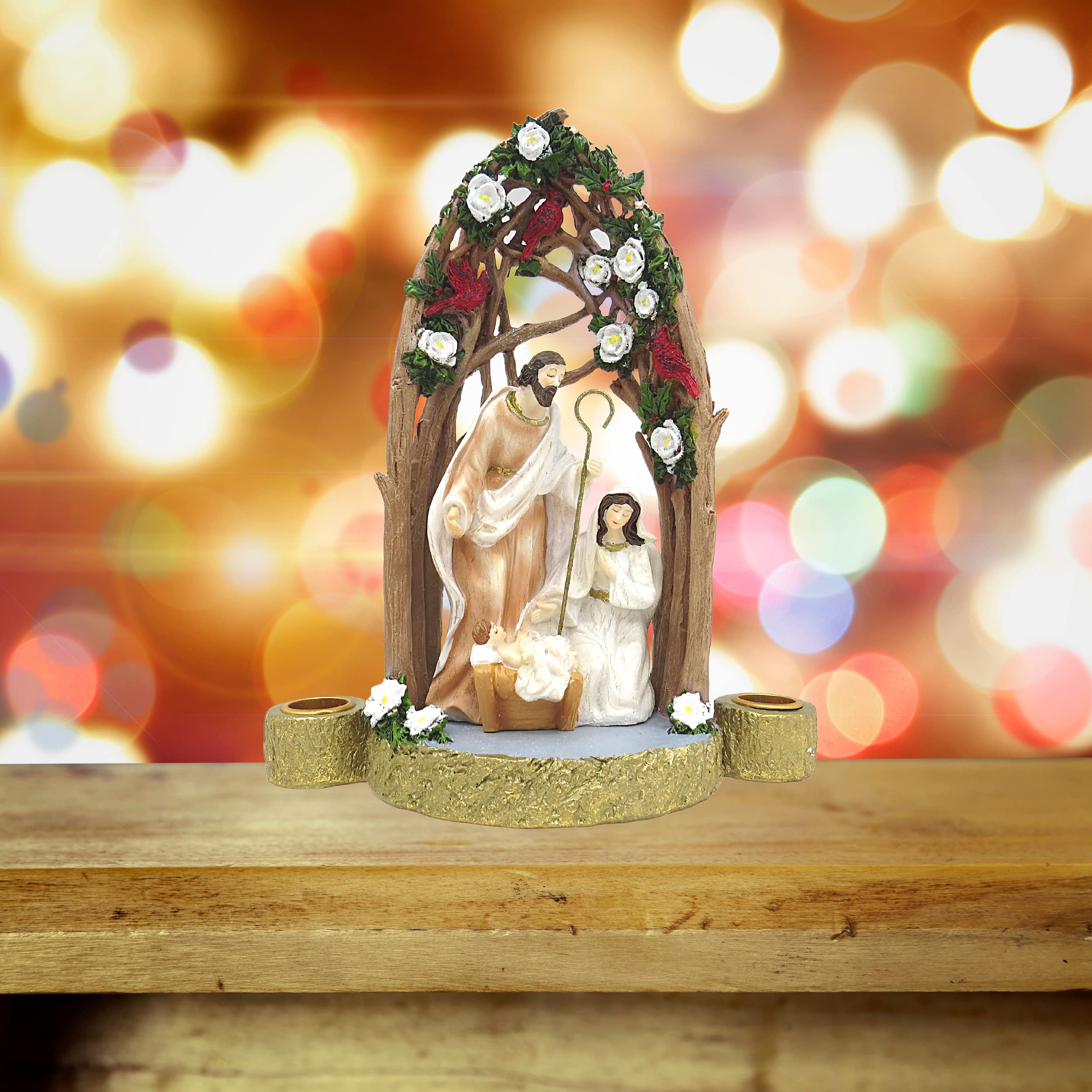 Amazon.co.jp: Holy Family アドベントキャンドルホルダー キリスト