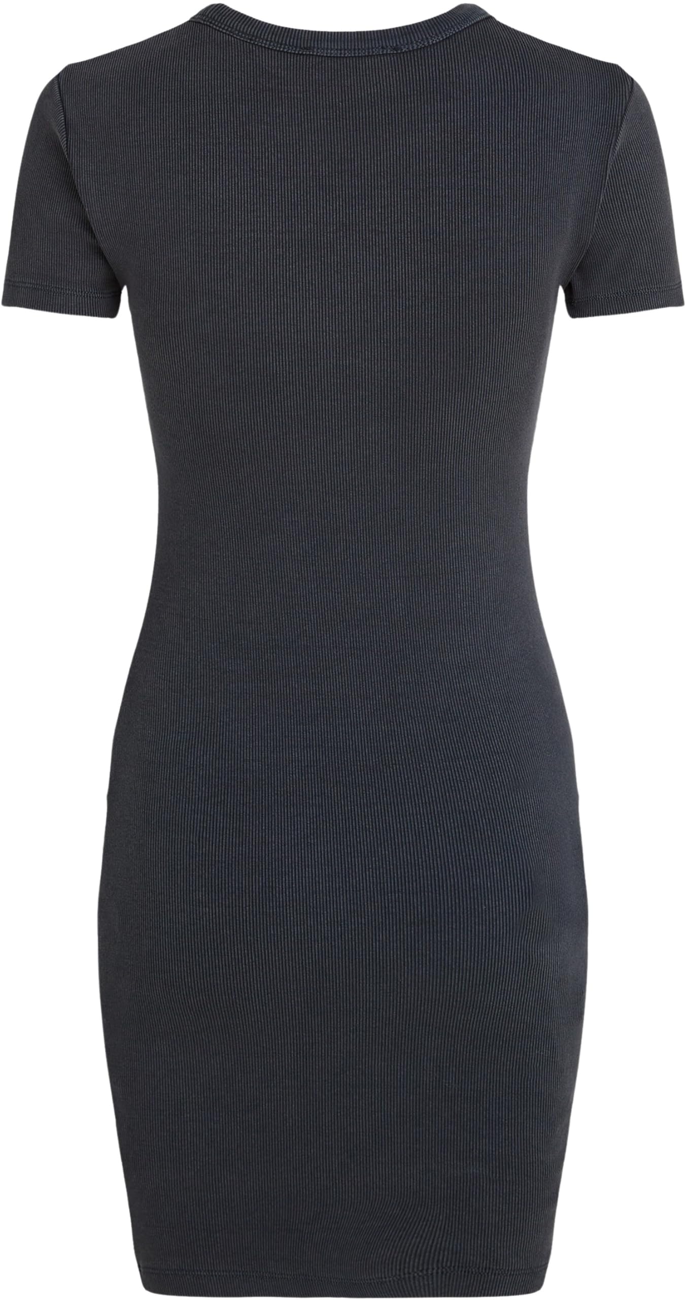 Calvin Klein Sukienka Bodycon Kobiety Washed Woven Label Rib Dress J20j225265