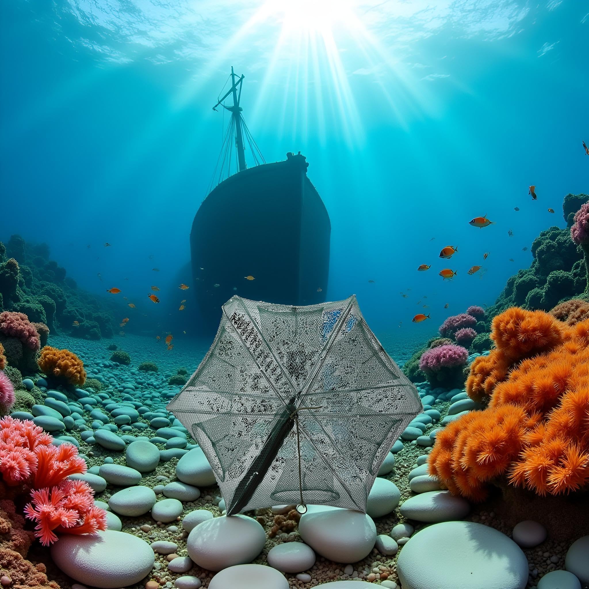 6/12 Fori Rete da Pesca Pieghevole Automatico Trappola Rete da Pesca Netto Gamberetti Gabbia Nylon Granchio Pesce Trappola Colata (6 Fori)