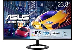ASUS TUF Gaming VG279Q1A 27" Gaming Monitor: 1080P Full HD, 165Hz, IPS,...