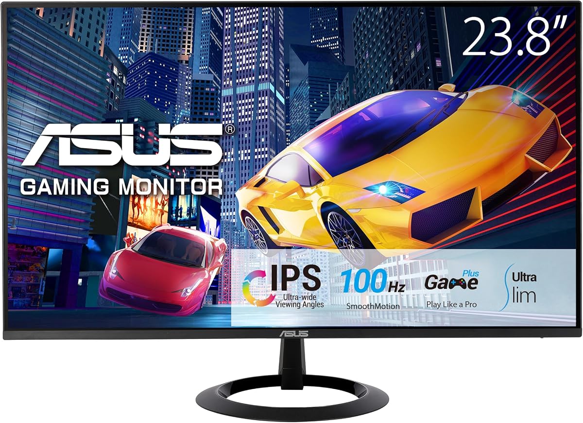 TUF Gaming VG279Q1A Monitor para juegos de 27", 1080P Full HD, 165 Hz (compatible con 144 Hz), IPS, 1 ms, sincronización adaptativa/FreeSync Premium, desenfoque de movimiento extremadamente bajo, cuidado de los ojos, HDMI DisplayPort