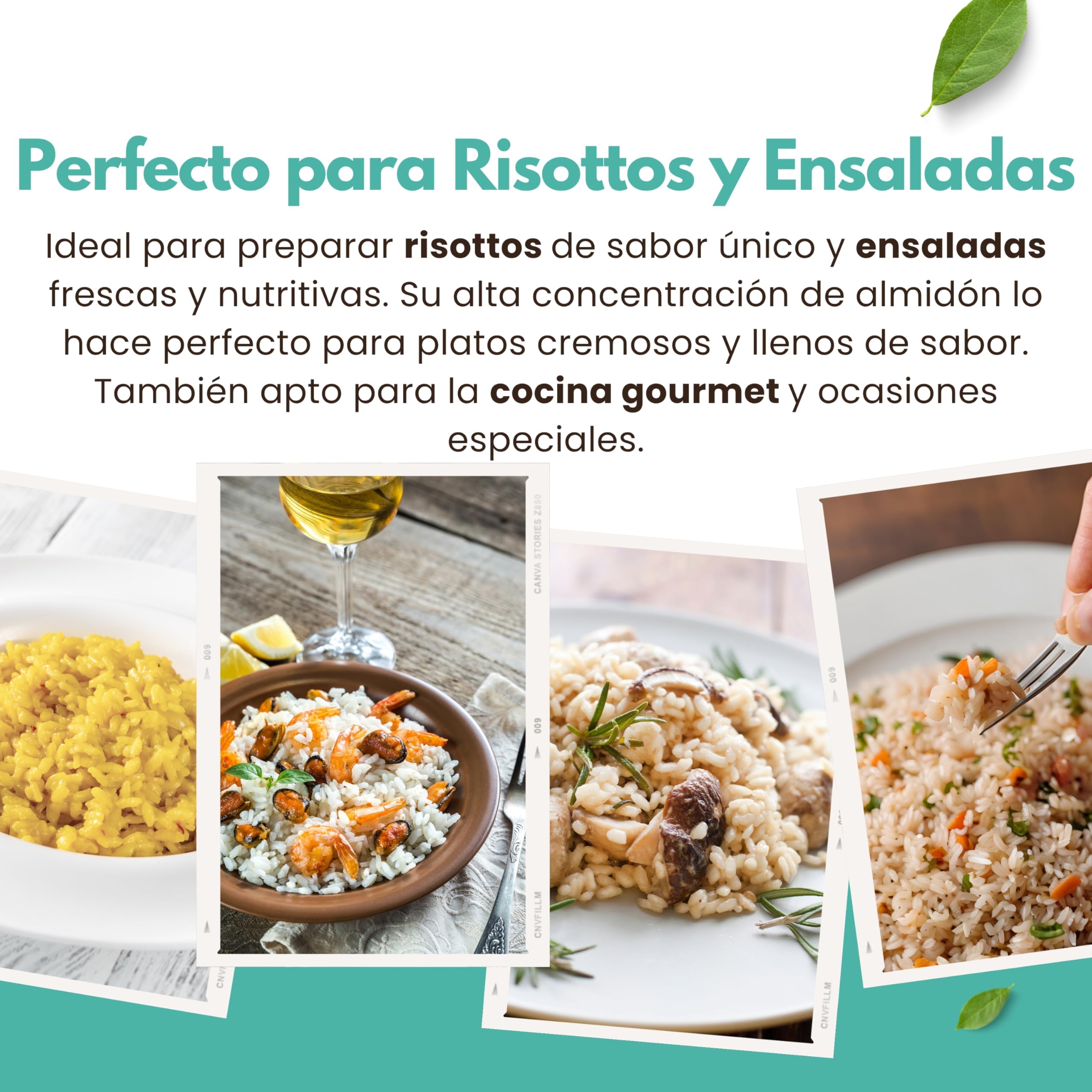 Arroz Carnaroli Italiano 2 kg (2x1 kg) – Ideal para Risotto