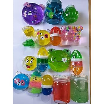 Buy SLYTEK (19cm) Big Glitter Jelly Slime DIY Crystal Magic Bubble Clay for Kids 100 % Safe \u0026 Non-Toxic (1 PC) Online at Low Prices in India - Amazon.in