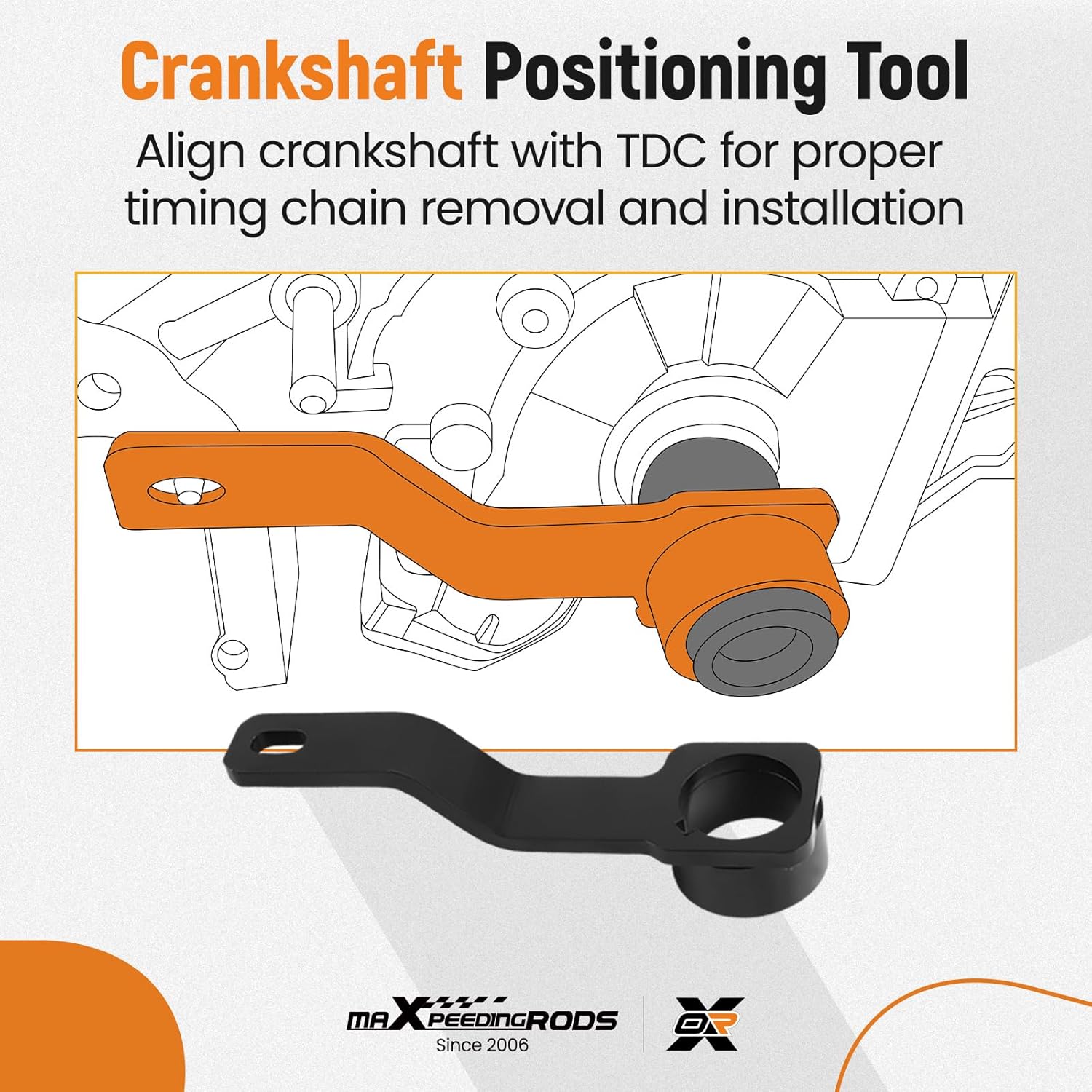 maXpeedingrods Engine Camshaft Alignment Locking Tools Timing Belt Tool Kit with Valve Spring Compressor for Ford Modular Econoline Expedition F-Series 4.6L 5.4L 6.8L 2V 4V Engines