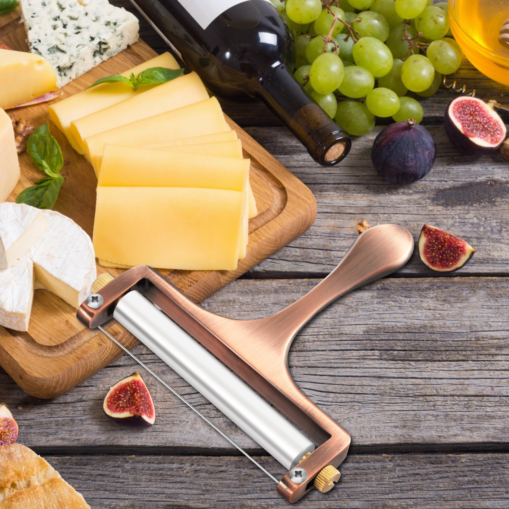 Amazon.co.jp: TOPULORS チーズスライサー - チーズカッター