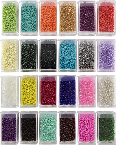 Cuentas de semillas de vidrio surtidas por Bead Landing