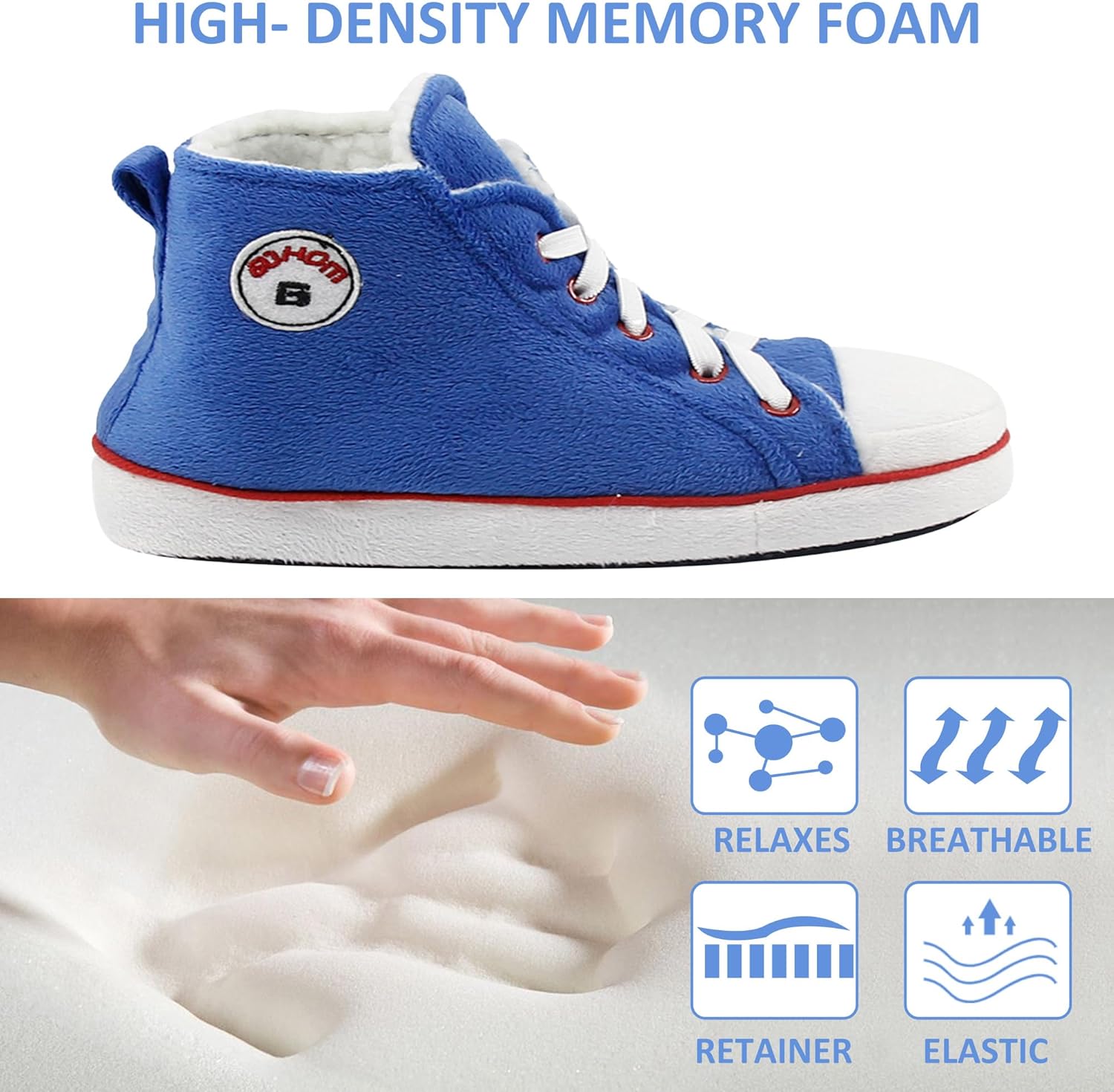 Women Warm Indoor Slipper Boots Women's Winter Anti-Slip Ankle Booties Slip On Fur Lined House Shoe - Image 6