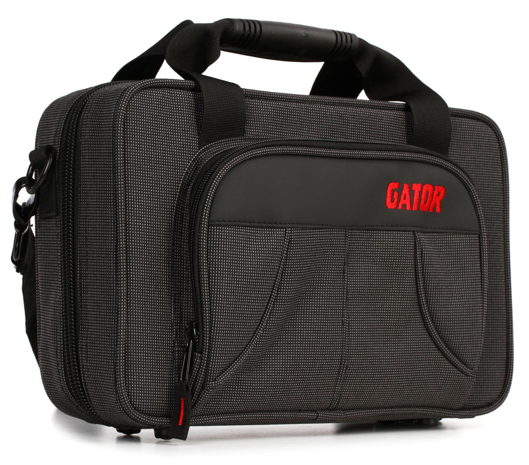 GATOR CASES – Custodia Semirigida per Oboe con Interno in Schiuma EPS, Esterno in Nylon Resistente, Tracolla Regolabile e Tasca Accessori (GL-OBOE-A)