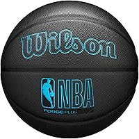 Vista 9 de WILSON NBA Forge - Baloncesto en interiores y exteriores, marrón, tamaño 7-29.5 pulgadas
