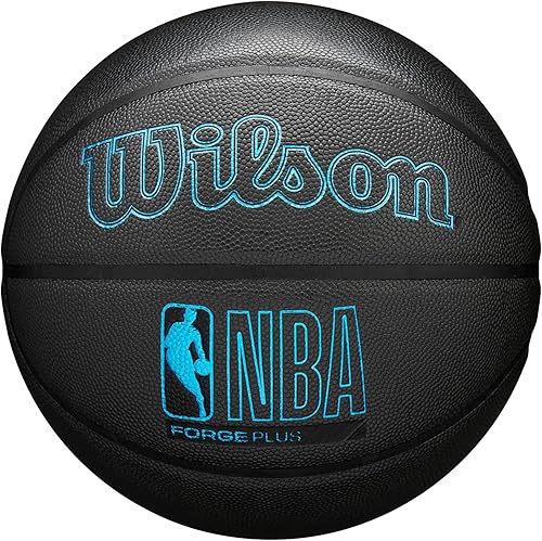 Vista 8 de WILSON NBA Forge Pro - Baloncesto en interiores y exteriores, marrón, tamaño 7-29.5 pulgadas
