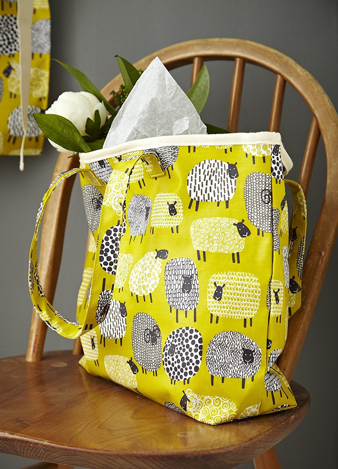 Ulster Weavers Multi-Colour Dotty Sheep Oil Cloth Bag & Purse By