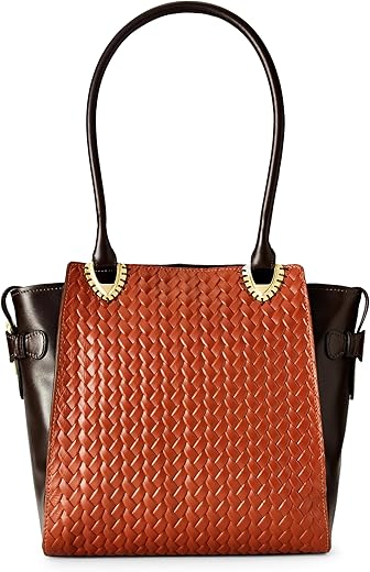 Hidesign Women Shoulder Bag(WOVEN TAN)