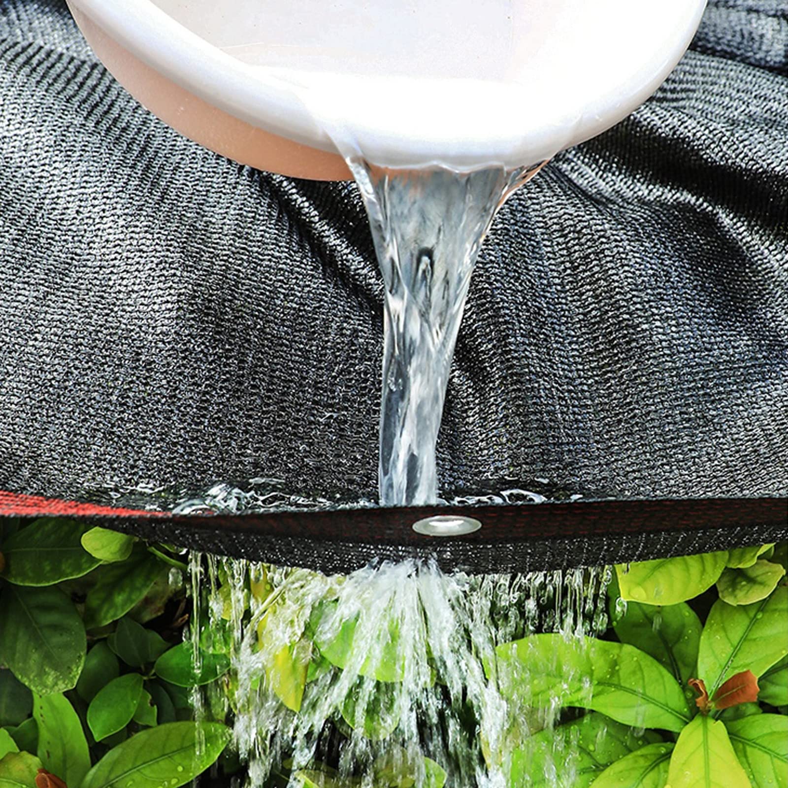 Voile d'ombrage SPOUR avec œillets : filet de protection jardin pour serre de taux 96%