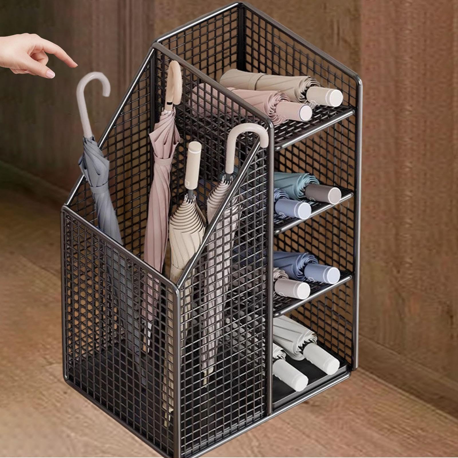 KESOTO Pratico Portaombrelli per La Porta D'ingresso, Il Corridoio E Il Bagno.