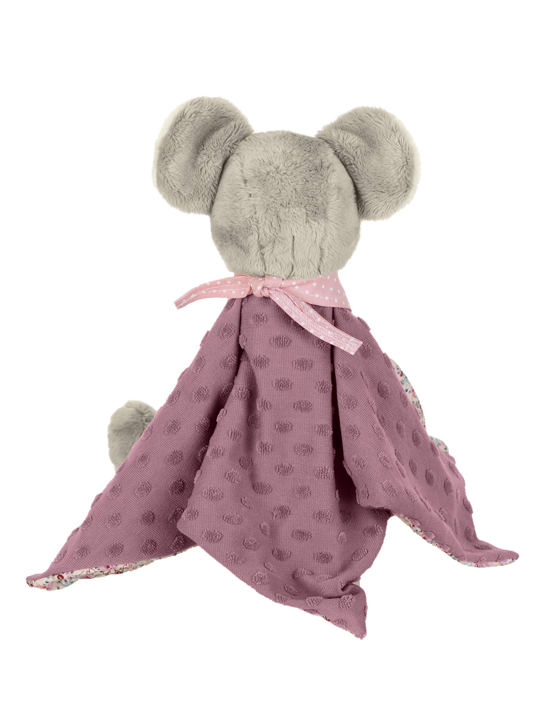Sterntaler Peluche Emmi, Sonaglio Integrato, per Neonati, 20 cm, Grigio/Celeste