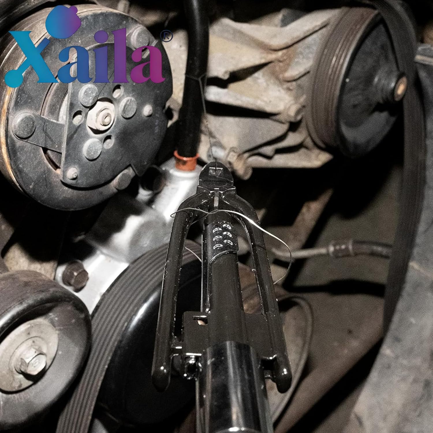 Xaila 6-Inch Reversible Safety Wire Twister Pliers, Professional Grip Twist & Cut Tool for Stainless Steel Safety Wire on Automotive,Reversible Action, Machinery & Aircraft