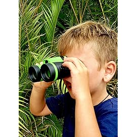 Adventure Kidz Outdoor Exploration Kit, Childrens Binoculars with Case, Flashlight, Compass, Whistle, Magnifying Glass, Backpack. Great Kids Gift Set for Camping, Hiking, STEM and Pretend Play
