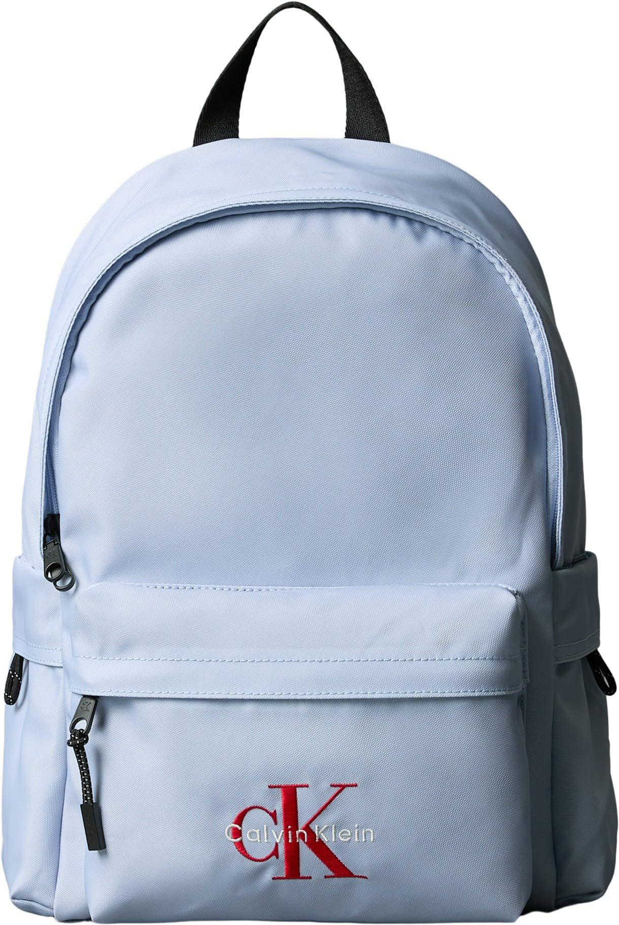 Calvin Klein Mochila Infantil Unisex Solid Monologo con bolsillo exterior, Azul (Kentucky Blue), Talla Única