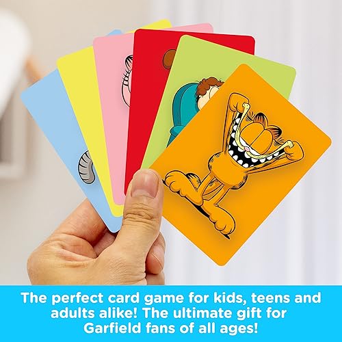 Miniatura 5 de AQUARIUS Garfield Memory Master Card Game – Divertido juego de fiesta familiar para niños, adolescentes y adultos – Regalo de noche de juego