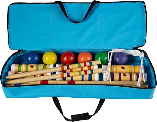 Miniatura 10 de Juego de cricket Trademark Global con bolsa de transporte