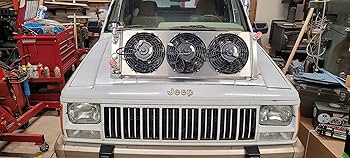 3 Row Radiator Compatible For 1991-2001 Jeep Cherokee Comanche XJ - View #10