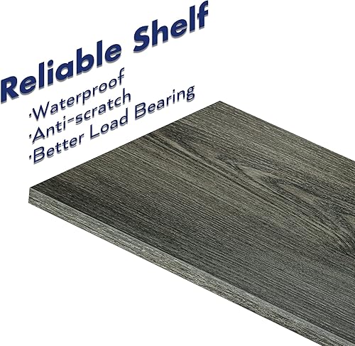 Miniatura 92 de NUMENN Estantería delgada de 3 niveles, estantería organizadora de almacenamiento, estante moderno para dormitorio, sala de estar y oficina en casa,