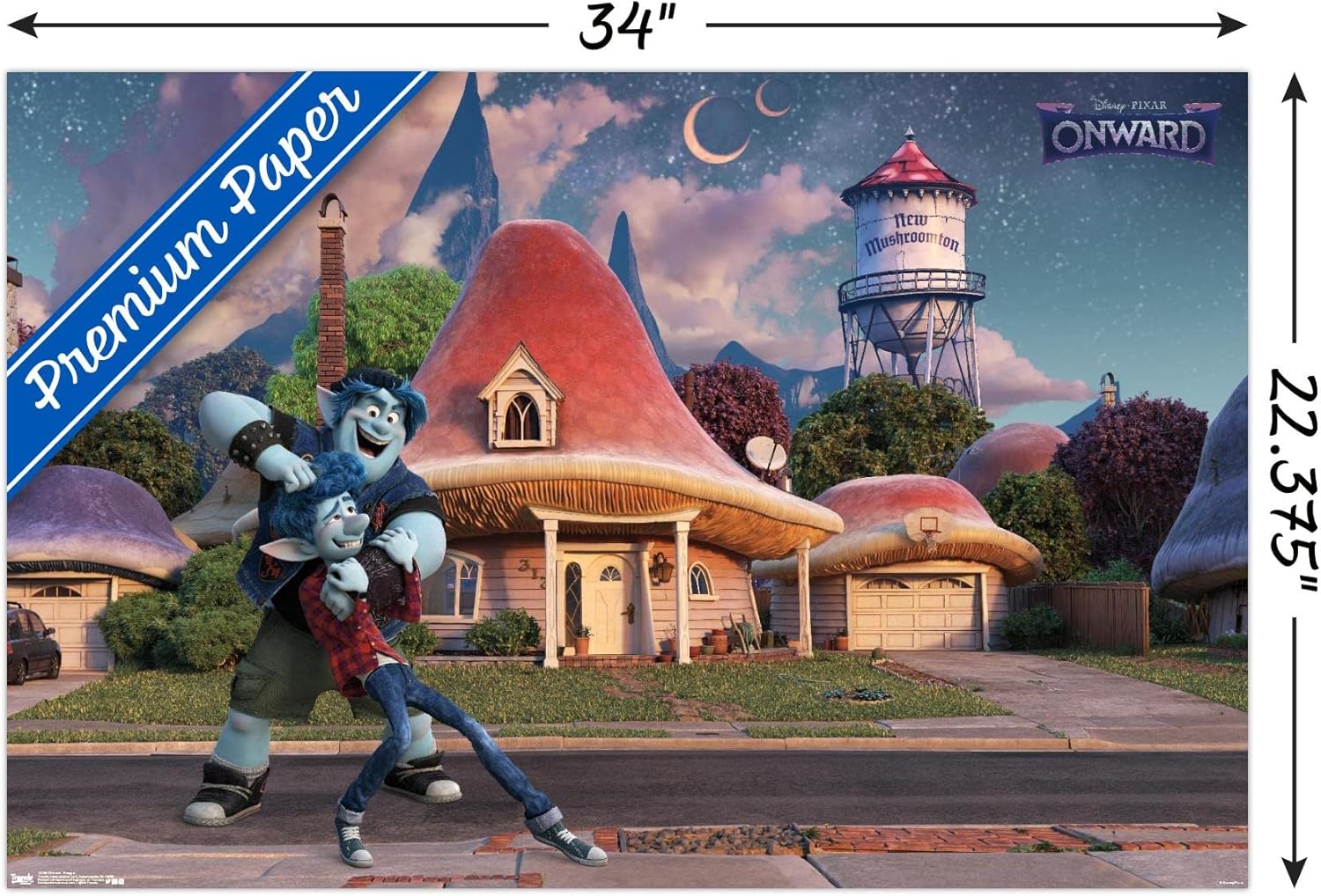 Disney Pixar Onward - Noogie Poster