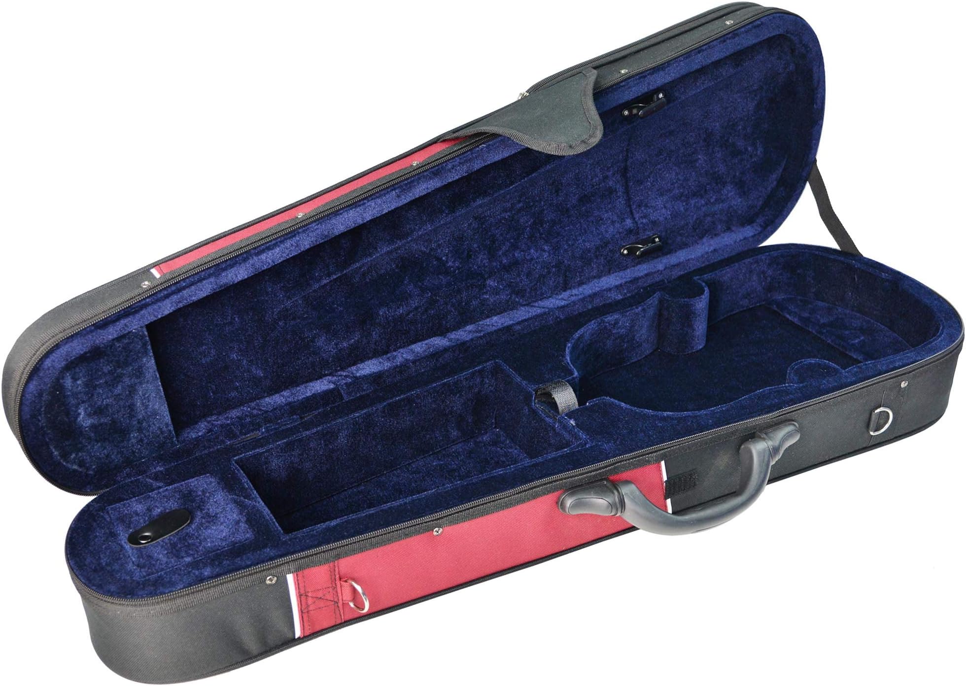 Forenza Violin Case - 1/2 Size Light Blue and Black FA03VNE