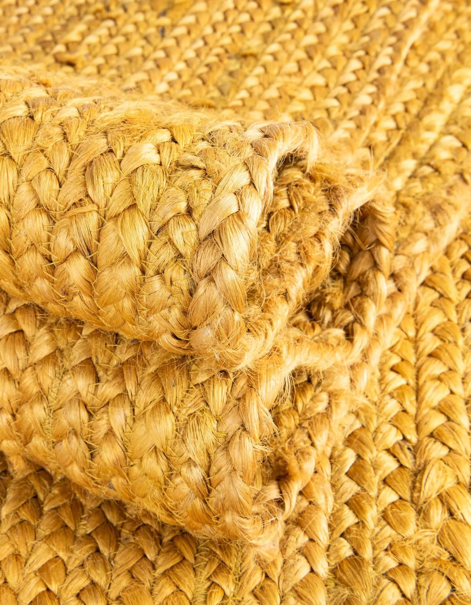 Paquete de 2 alfombras de yute amarillo para camino de mesa, 33 x 91 cm, decoración india tejida a mano, mesa de comedor, cocina, mesa de café, decoración bohemia de granja