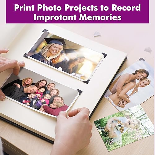 Miniatura 7 de Papel fotográfico brillante de inyección de tinta brillante, 5 x 7 pulgadas, 48 libras, papel fotográfico brillante profesional para tarjetas de