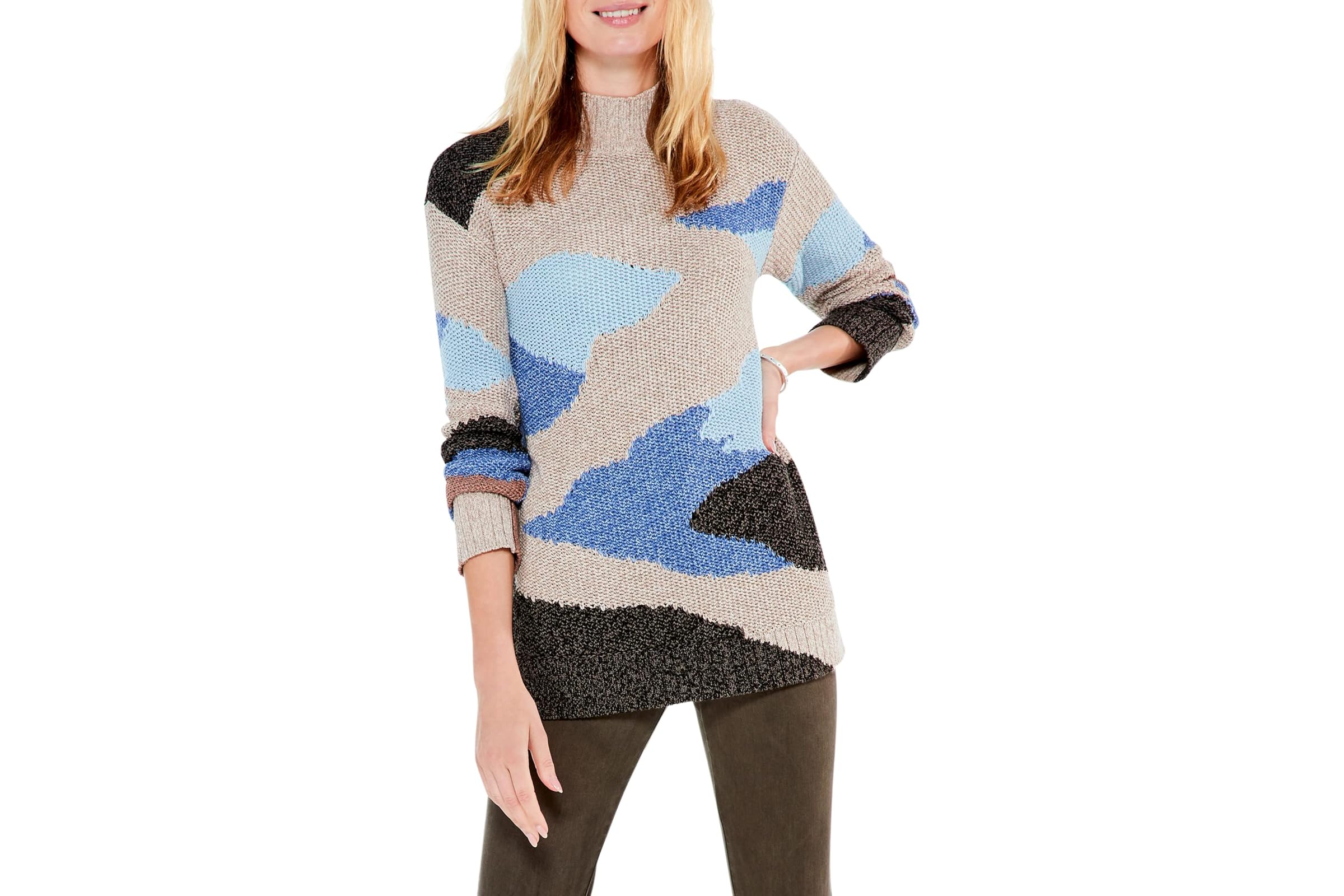 NICZOE Petite Winter Waves Sweater
