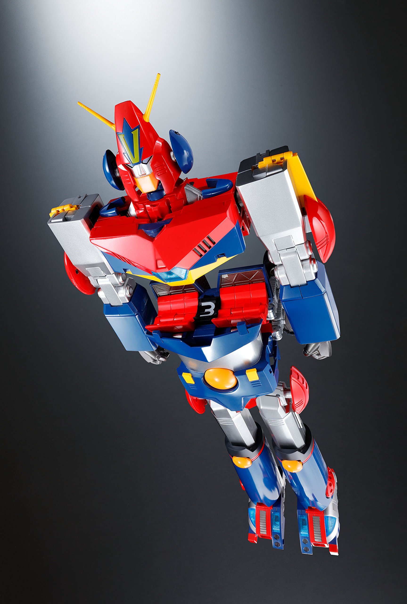 TAMASHII NATIONS Cho Denji Robo Combattler V, 35 cm