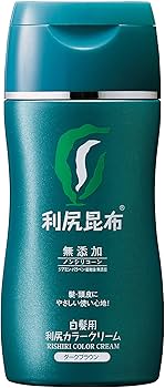 利尻昆布 白髪用カラークリーム ブラック 170g ピュール 利尻 カラークリーム ブラック 170g : サンドラッグe