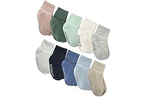 Robeez Baby Girl Socks - Sustainable and Cozy for Growing Feet