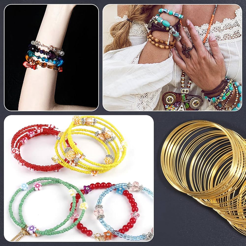 Amazon | SPEEDWOX メモリーワイヤー 形状記憶ワイヤー ゴールド